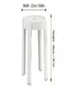 Tivo White Modern Multi-Purpose End Table (Set of 3)