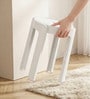 Tivo White Modern Multi-Purpose End Table (Set of 3)