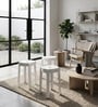 Tivo White Modern Multi-Purpose End Table (Set of 3)