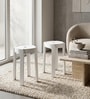Tivo White Modern Multi-Purpose End Table (Set of 3)
