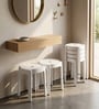 Tivo White Modern Multi-Purpose End Table (Set of 6)