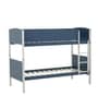Tivoli Italian Kids Bunk Bed In Dark Grey & Blue Finish