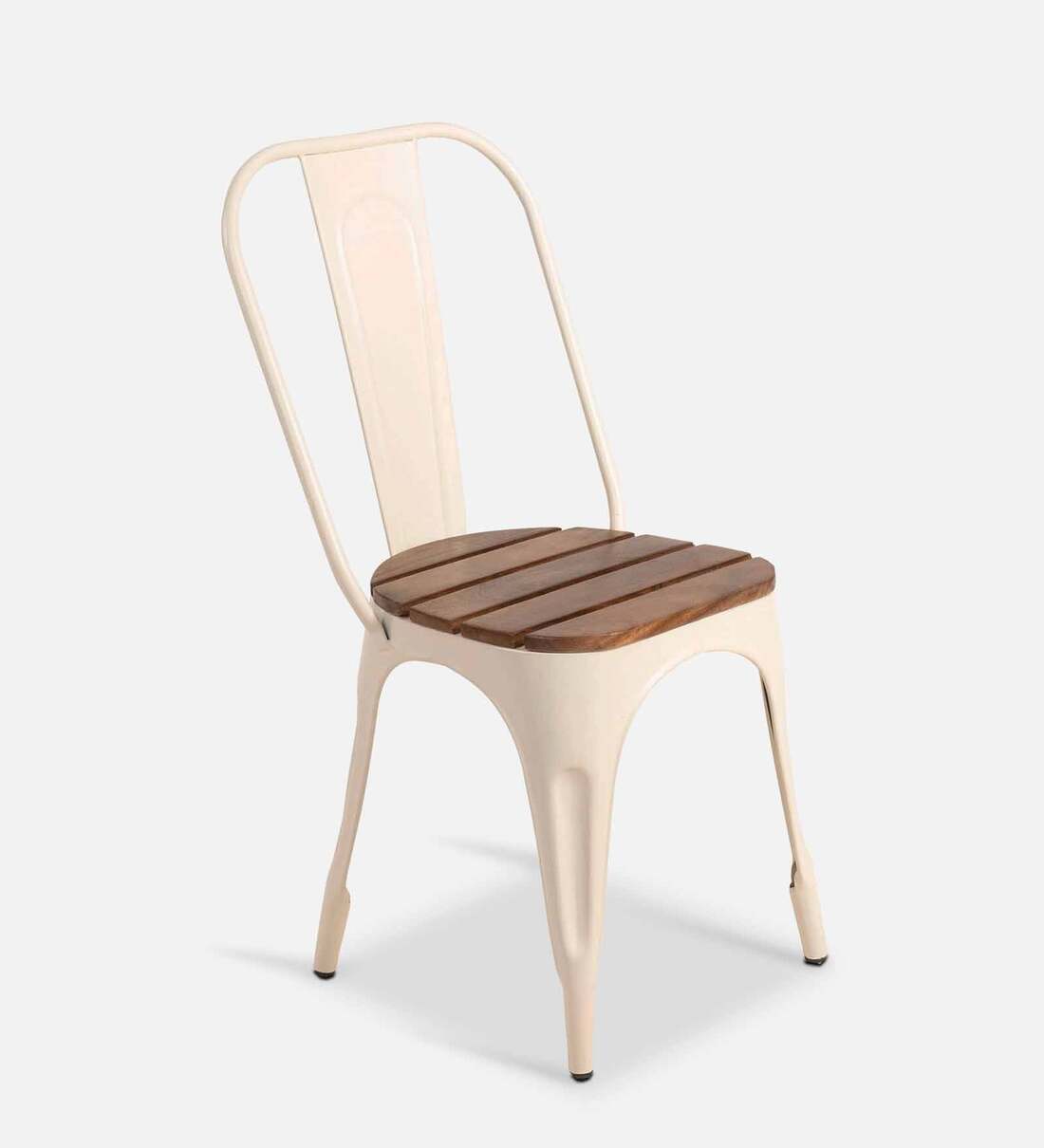 cream tolix chair