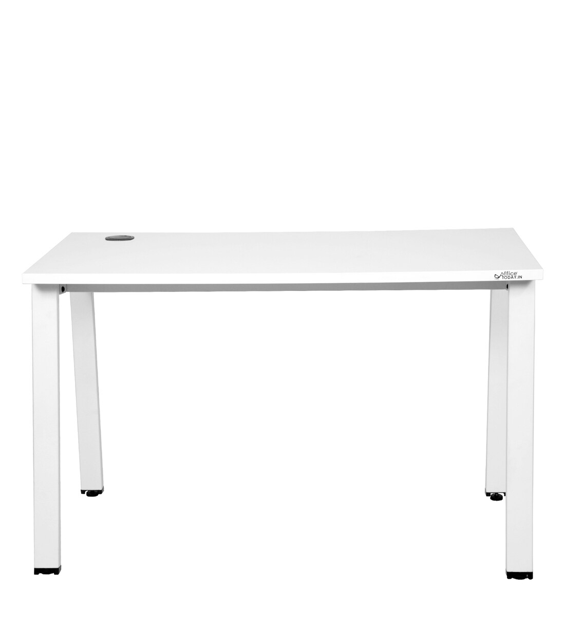 Buy Toronto Study Table in Frosty White Colour by Office Today Online Modern Writing Tables