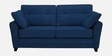 Tochi Fabric 2 Seater Sofa In Blue Colour