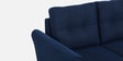 Tochi Fabric 2 Seater Sofa In Blue Colour