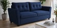 Tochi Fabric 3 Seater Sofa In Blue Colour