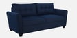 Tochi Fabric 3 Seater Sofa In Blue Colour