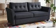 Tochi Fabric 3 Seater Sofa In Grey Colour