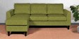 Tokyo Fabric RHS Sectional Sofa in Green Texture Colour