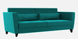 Tokyo Fabric 3 Seater Sofa in Sea Green Colour