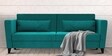 Tokyo Fabric 3 Seater Sofa in Sea Green Colour