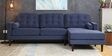 Tomas 3 Seater LHS Sectional Sofa in Navy Blue Colour