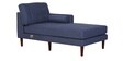 Tomas 3 Seater LHS Sectional Sofa in Navy Blue Colour