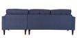 Tomas 3 Seater LHS Sectional Sofa in Navy Blue Colour
