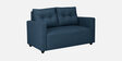 Topaz Fabric 2 Seater Sofa In Azure Blue Colour