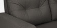 Topaz Fabric 2 Seater Sofa In Slate Grey Colour