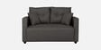 Topaz Fabric 2 Seater Sofa In Slate Grey Colour