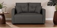Topaz Fabric 2 Seater Sofa In Slate Grey Colour