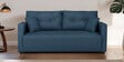Topaz Fabric 3 Seater Sofa In Azure Blue Colour