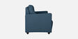 Topaz Fabric 3 Seater Sofa In Azure Blue Colour