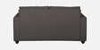 Topaz Fabric 3 Seater Sofa In Slate Grey Colour