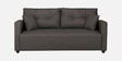 Topaz Fabric 3 Seater Sofa In Slate Grey Colour