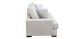 Toronto Fabric 3 Seater Sofa In Ivory Colour