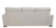 Toronto Fabric 3 Seater Sofa In Ivory Colour