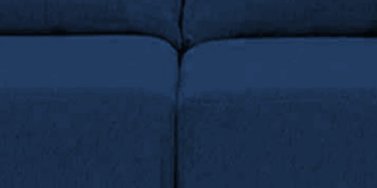 Buy Tochi Fabric 2 Seater Sofa In Blue Colour at 33% OFF by