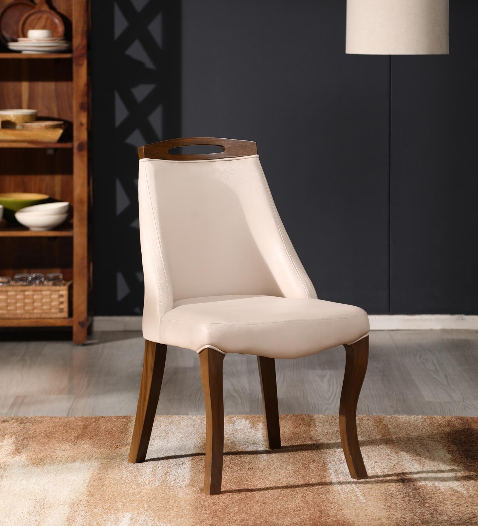 Buy Toledo Dining Chair in Cream Colour at 10 OFF by Decorative