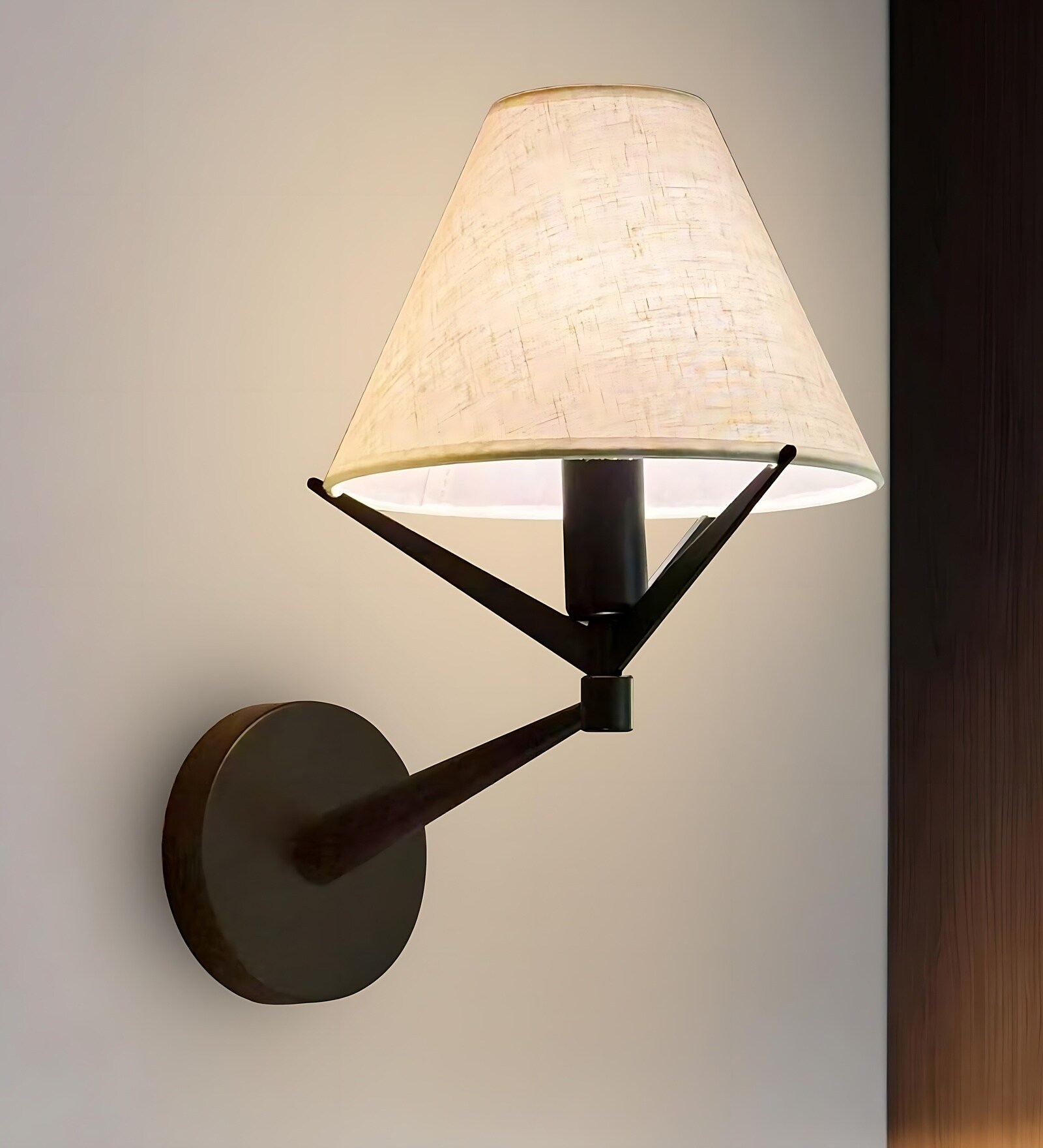 Tolomeo Glass LED Wall Lamp | Modern Wall Mounted Bedside Lamp | Decorative Light for Living Room, Bedroom & Office | Designer Walllight Fixture | Energy Efficient Wall Lighting