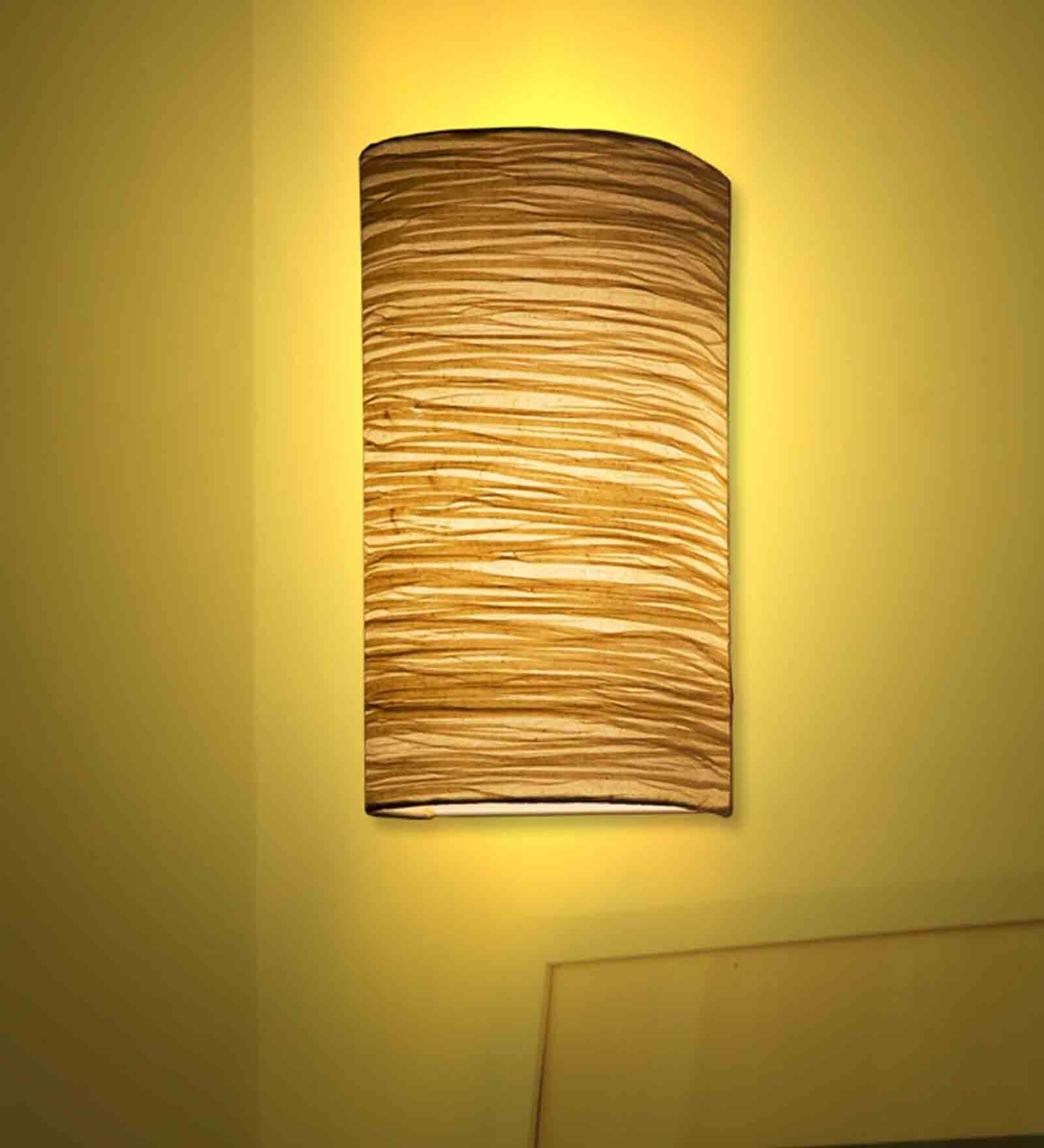 Buy Tower Banana Fibre Wall Lamp By Oorjaa at 17 OFF by Oorjaa Pepperfry