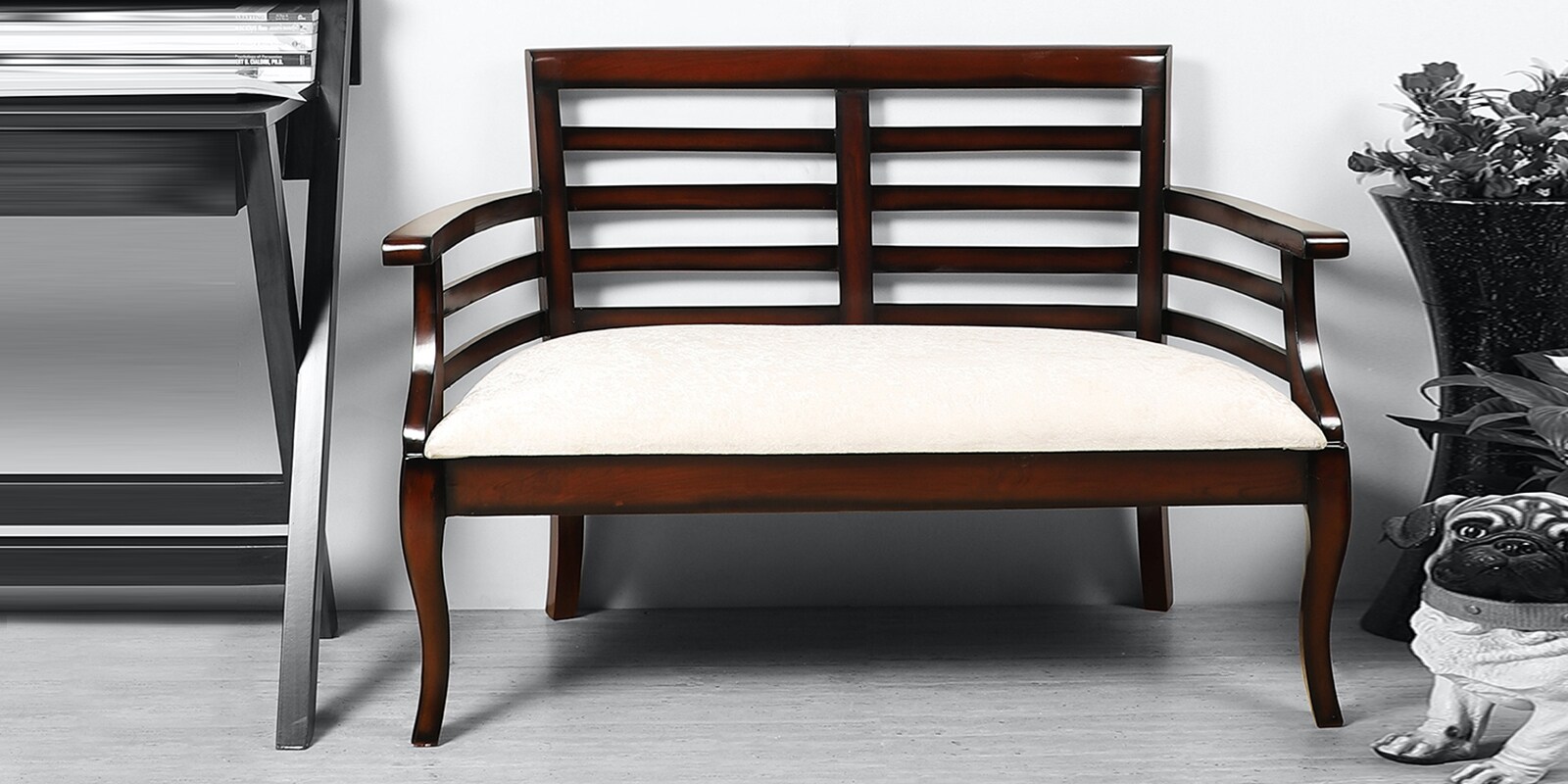 Toledo 2 Seater Sofa in Brown Colour