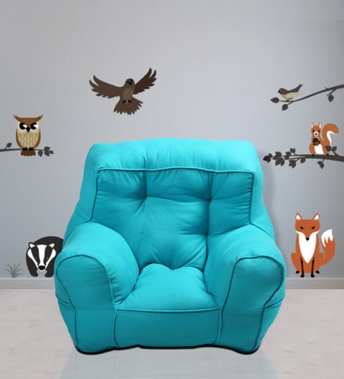 kids blue sofa