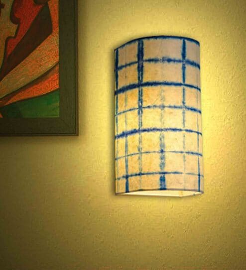 Tower Shibori  Shibori Wall Lamp