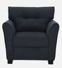 Tochi Fabric 1 Seater Sofa In Grey Colour