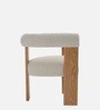 Toervyn Sculpt Lounge Chair In Ivory Colour