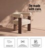 Toervyn Sculpt Lounge Chair In White Colour
