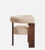 Toervyn Sculpt Lounge Chair In White Colour