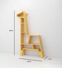 Toffee Fudge Giraffe Bookshelf in Yellow Colour