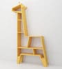Toffee Fudge Giraffe Bookshelf in Yellow Colour