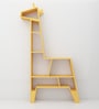 Toffee Fudge Giraffe Bookshelf in Yellow Colour