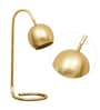 Louise Gold Study Lamp With Metal Base