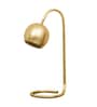 Louise Gold Study Lamp With Metal Base