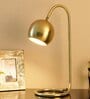Louise Gold Study Lamp With Metal Base