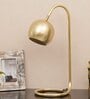 Louise Gold Study Lamp With Metal Base