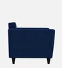 Tokyo Fabric 1 Seater Sofa in Royal Blue Colour