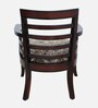 Toledo Teak Wood Arm Chair In Brown Finish