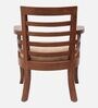 Toledo Teak Wood Arm Chair In Teak Colour (Set of 2)